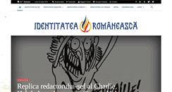 Desktop Screenshot of identitatea.ro